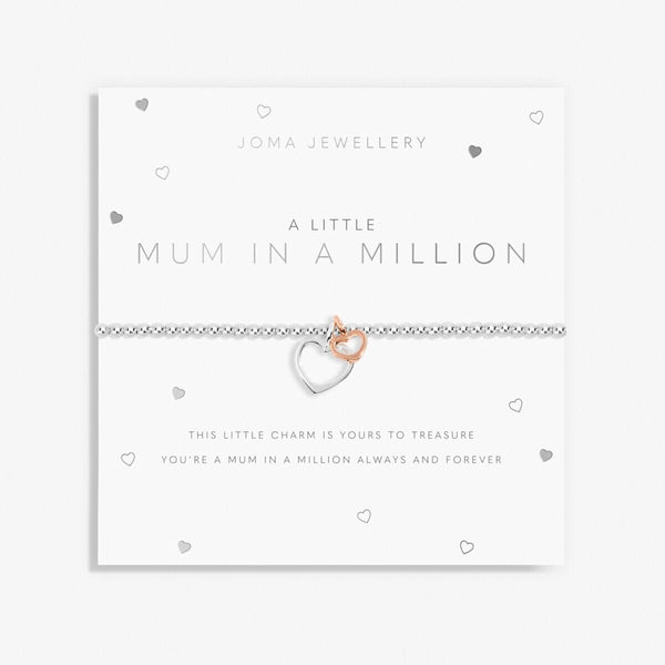 A Little 'Mum In A Million' Bracelet Joma A Littles Joma Jewellery
