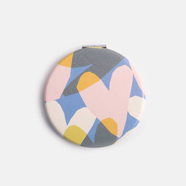 Pocket Mirror Confetti Hearts Caroline Gardner