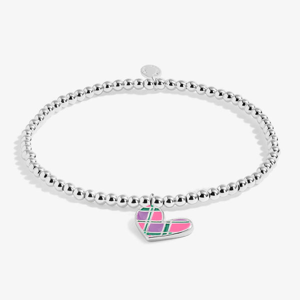 Tartan Heart Scottish Bracelet