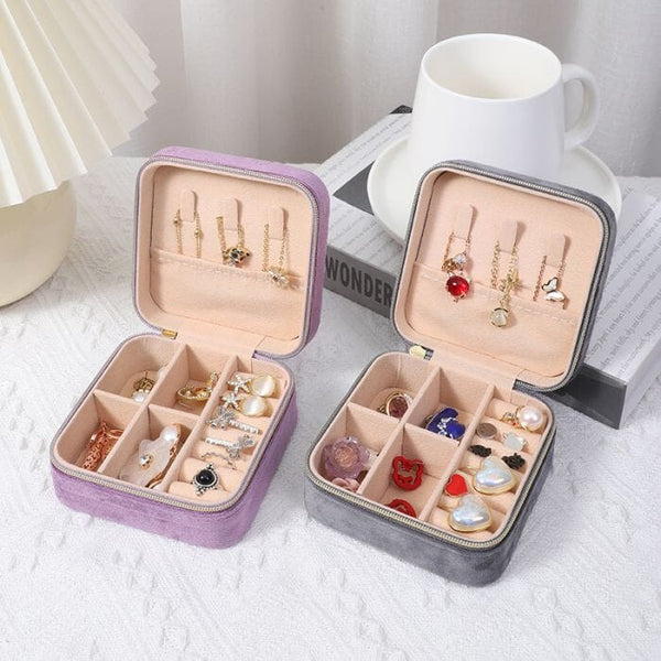 Jewellery Box – Lilac Velvet Jewellery Box Pretty Little Things