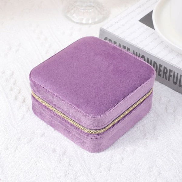 Jewellery Box – Lilac Velvet Jewellery Box Pretty Little Things