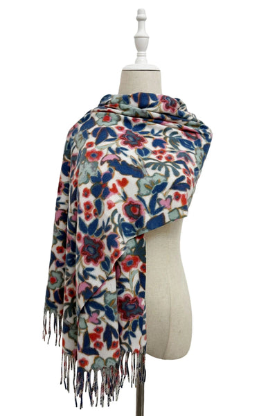 Floral Tassel Scarf Gift Shop East Kilbride