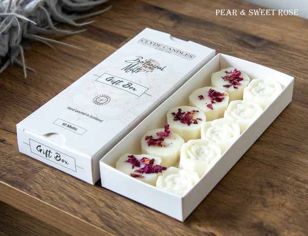 Clyde Candles Wax Melt Pick & Mix Pear & Sweet Rose