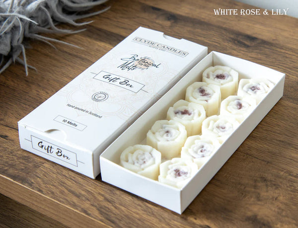Clyde Candles Wax Melt Pick & Mix White Rose & Lily