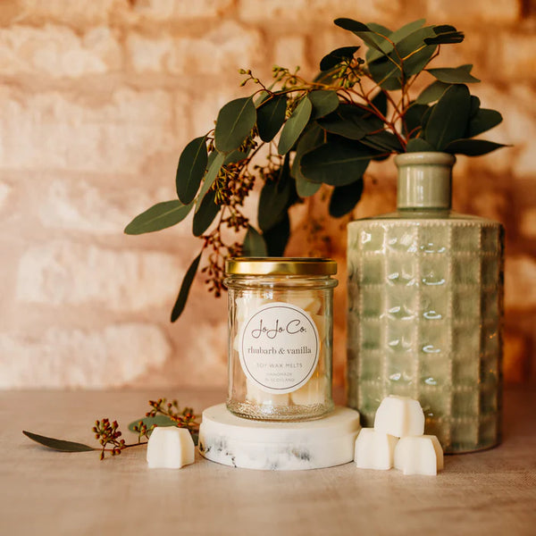 JoJo Co Soy Wax Melts Rhubarb & Vanilla