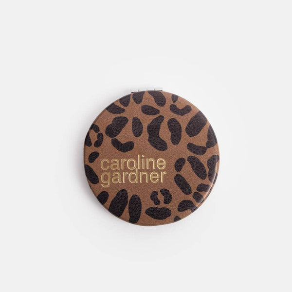Pocket Mirror Leopard Caroline Gardner
