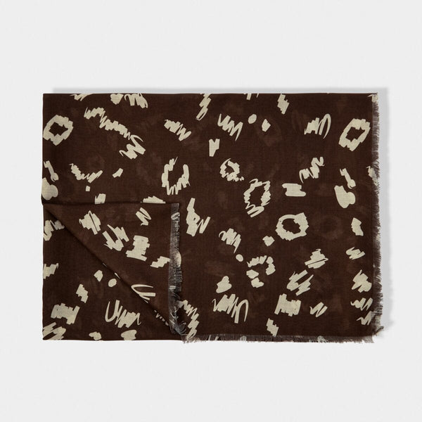 Leopard Brown Scarf Katie Loxton Scarves Katie Loxton