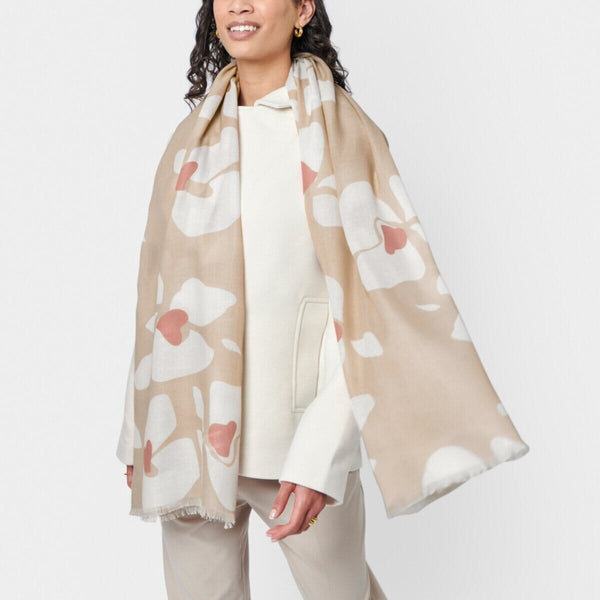 Floral Pattern Scarf