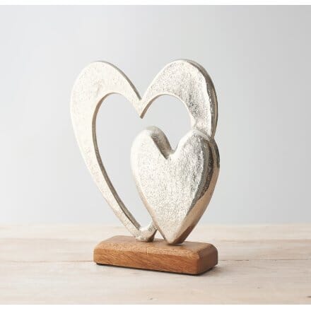 Duo Heart Ornament Keepsakes Pretty Little Things