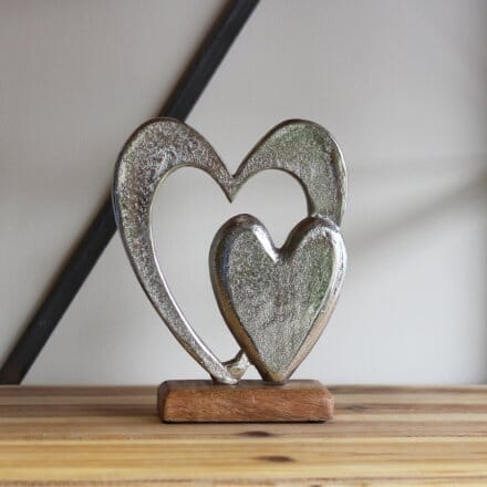 Duo Heart Ornament Keepsakes Pretty Little Things