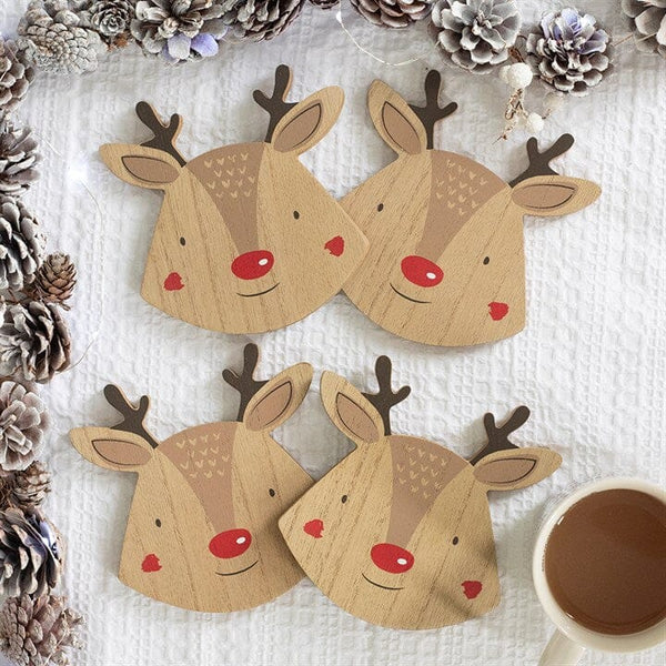 Reindeer Coaster Set Coasters Pretty Little Things