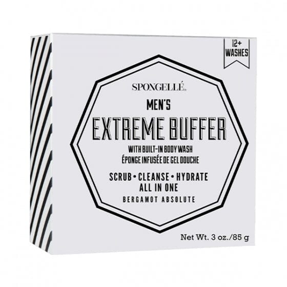 Spongelle Mens Extreme Buffer - Bergamot Absolute Body Spongelle