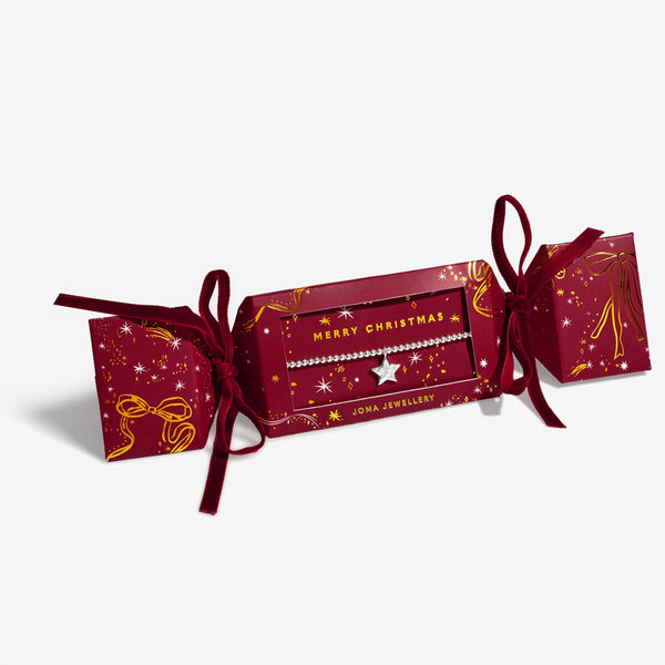 Joma Jewellery Christmas Cracker ‘Merry Christmas’ Bracelet