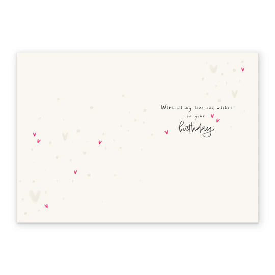 Flower Wreath Birthday Card For Wife