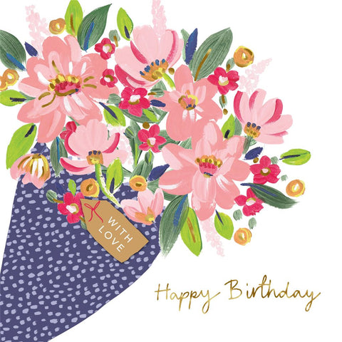 Happy Birthday Flowers Card Gift Shop East Kilbride