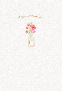 Flowers Thank You Card