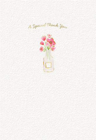 Flowers Thank You Card