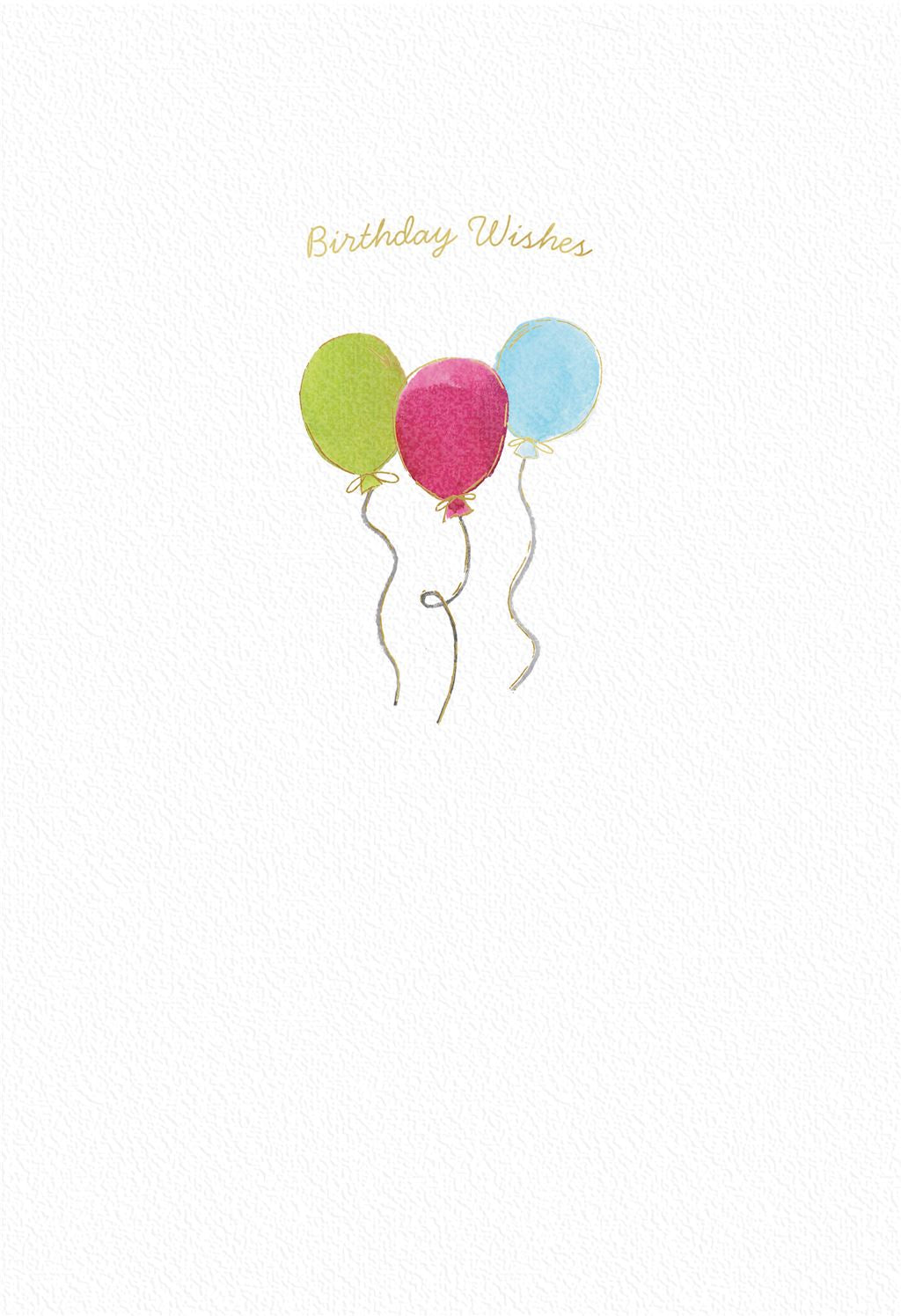 Balloons Birthday Card