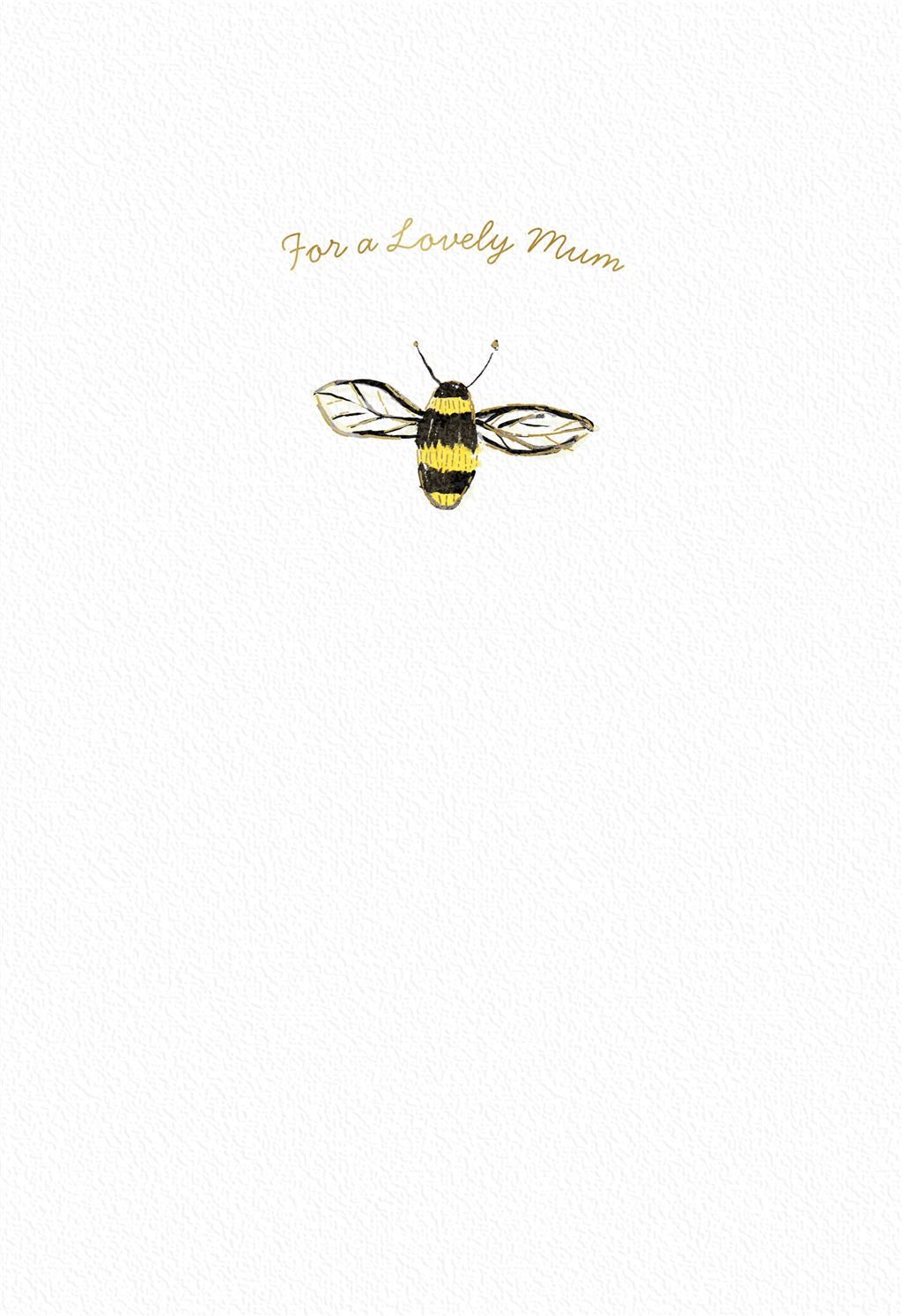 Bee Birthday Card For Mum