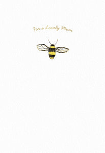 Bee Birthday Card For Mum