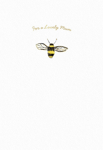 Bee Birthday Card For Mum