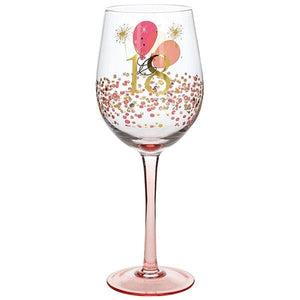 Wine Glass – 18th Birthday Glasses, Vases & Mugs Pretty Little Things 