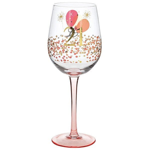 Wine Glass – 21st Birthday Glasses, Vases & Mugs Pretty Little Things 