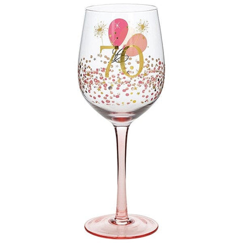 Wine Glass – 70th Birthday Glasses, Vases & Mugs Pretty Little Things 