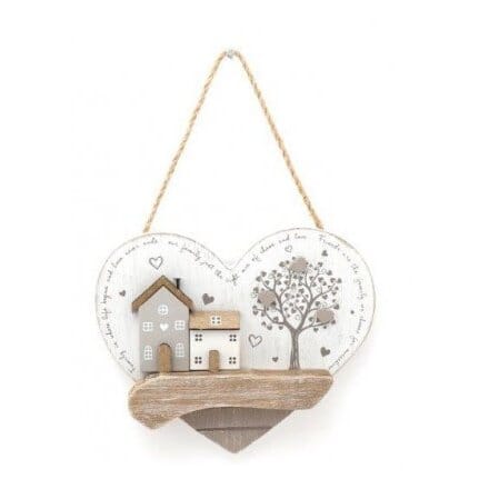 Wooden Hanger – House and Tree Keepsakes Pretty Little Things 
