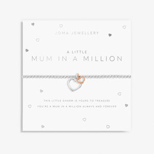 A Little 'Mum In A Million' Bracelet Joma A Littles Joma Jewellery 