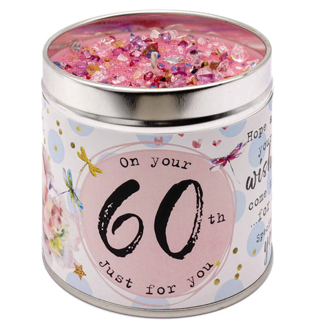 60th Birthday Candle