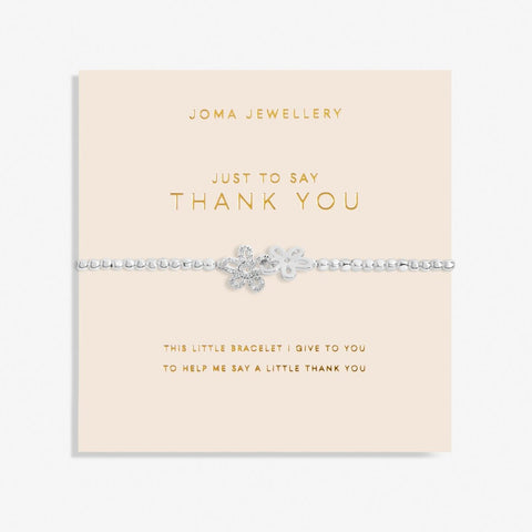 A Little 'Thank You' Bracelet | Forever Yours Range Joma A Littles Joma Jewellery 