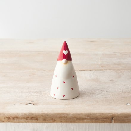 Polka dot red and white santa gonk Gift Shop East Kilbride