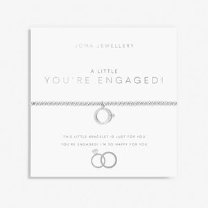 A Little 'You’re Engaged' Bracelet Joma A Littles Bridal Joma Jewellery 