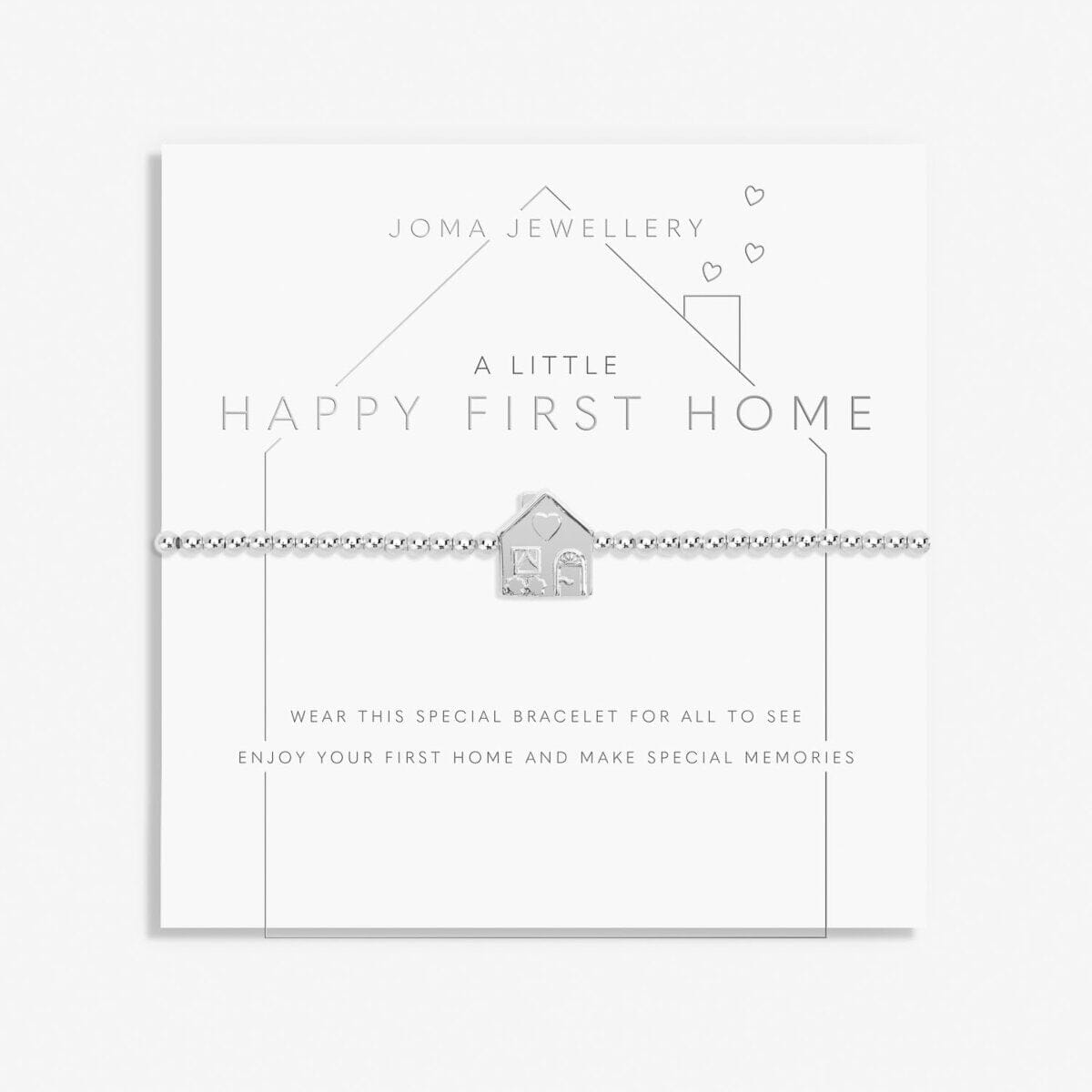A Little 'Happy First Home' Bracelet Joma A Littles Celebration & Other Occasions Joma Jewellery 