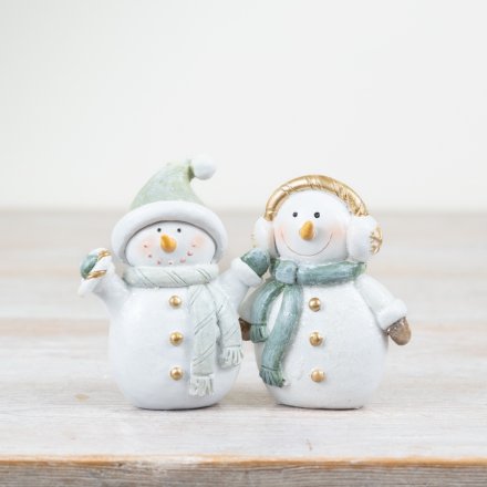 Standing Snowman Decoration Gift Shop East Kilbride