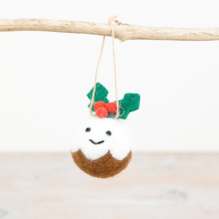 Christmas Pudding Hanger, Gift Shop East Kilbride