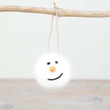 Christmas Snowman Hanger, Gift Shop East Kilbride