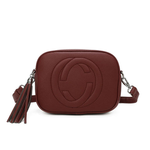 Soho Crossbody Bag – Burgundy