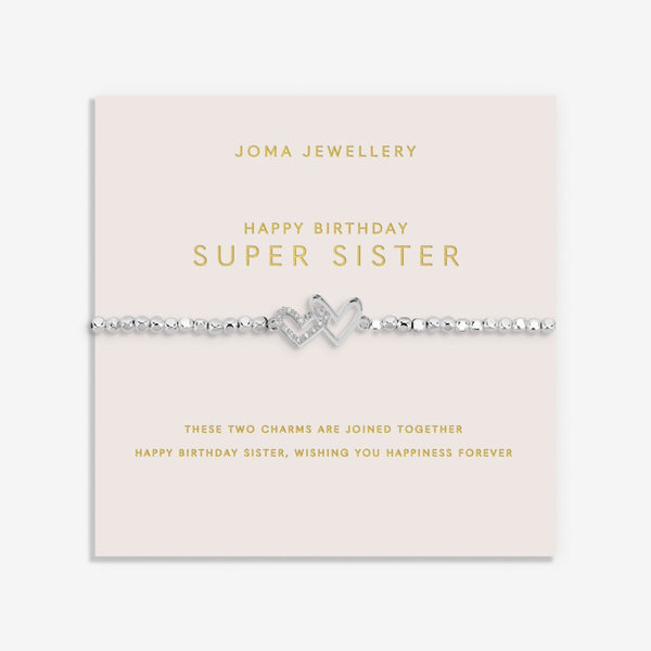 Happy Birthday Super Sister Joma Bracelet