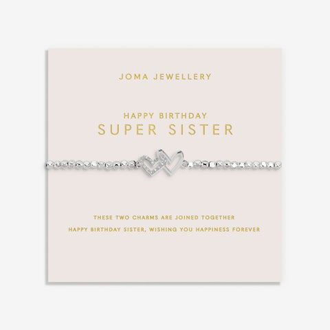 Happy Birthday Super Sister Joma Bracelet