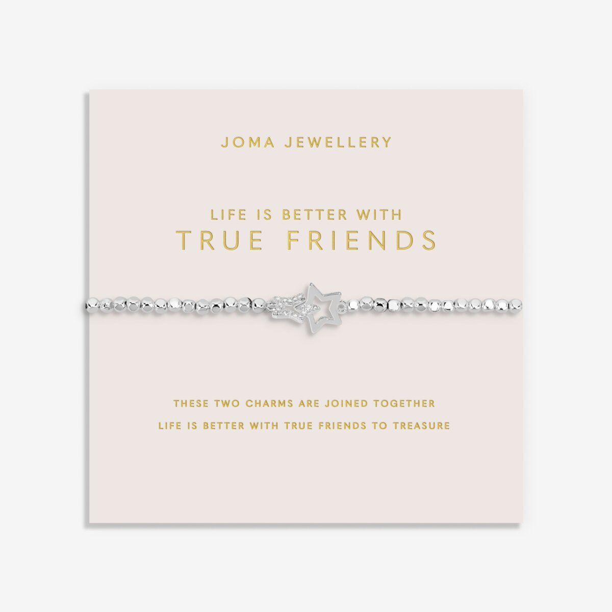 Life Is Better With True Friends Bracelet | Joma Jewellery