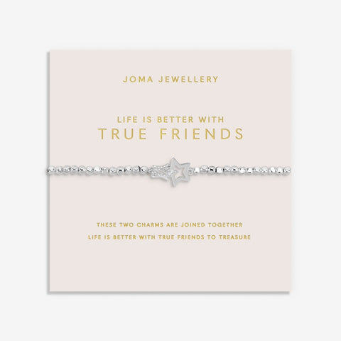 Life Is Better With True Friends Bracelet | Joma Jewellery
