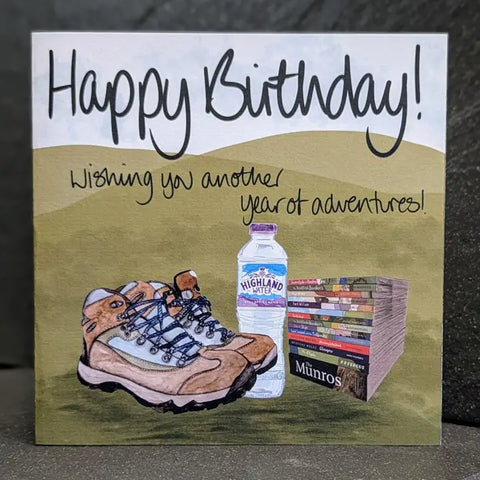 Happy Birthday Wishing You Another Year Of Adventures Card