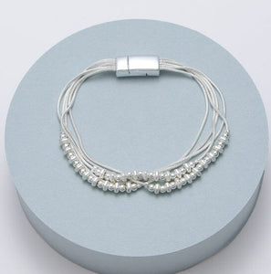 Bracelet – Bead Strands Silver Bracelets Pretty Little Things 