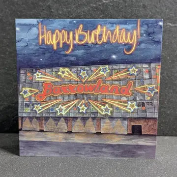 Barrowlands Glasgow Birthday Card