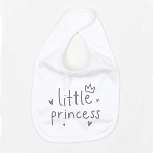 Baby Bib – Little Princess White Baby Pretty Little Things 