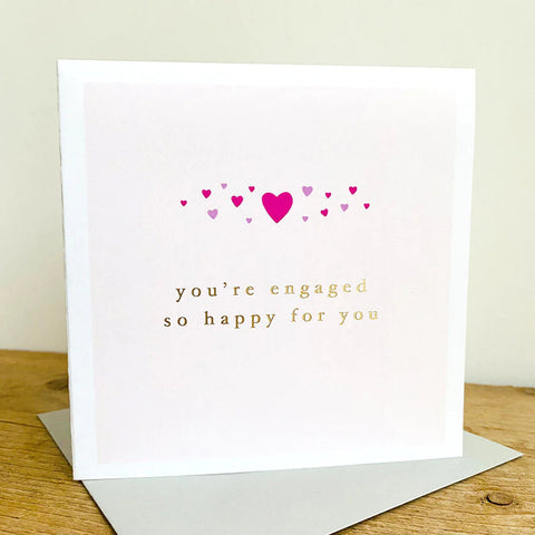 Card – You’re Engaged Cards Engagement Megan Claire 