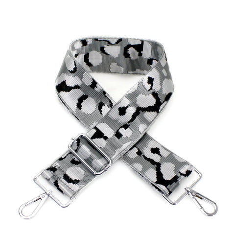 Bag Strap - Leopard Silver (Silver Metal) Handbag Straps Pretty Little Things 