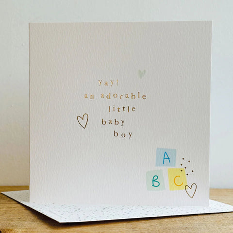 Baby Boy Card Cards Baby Megan Claire 